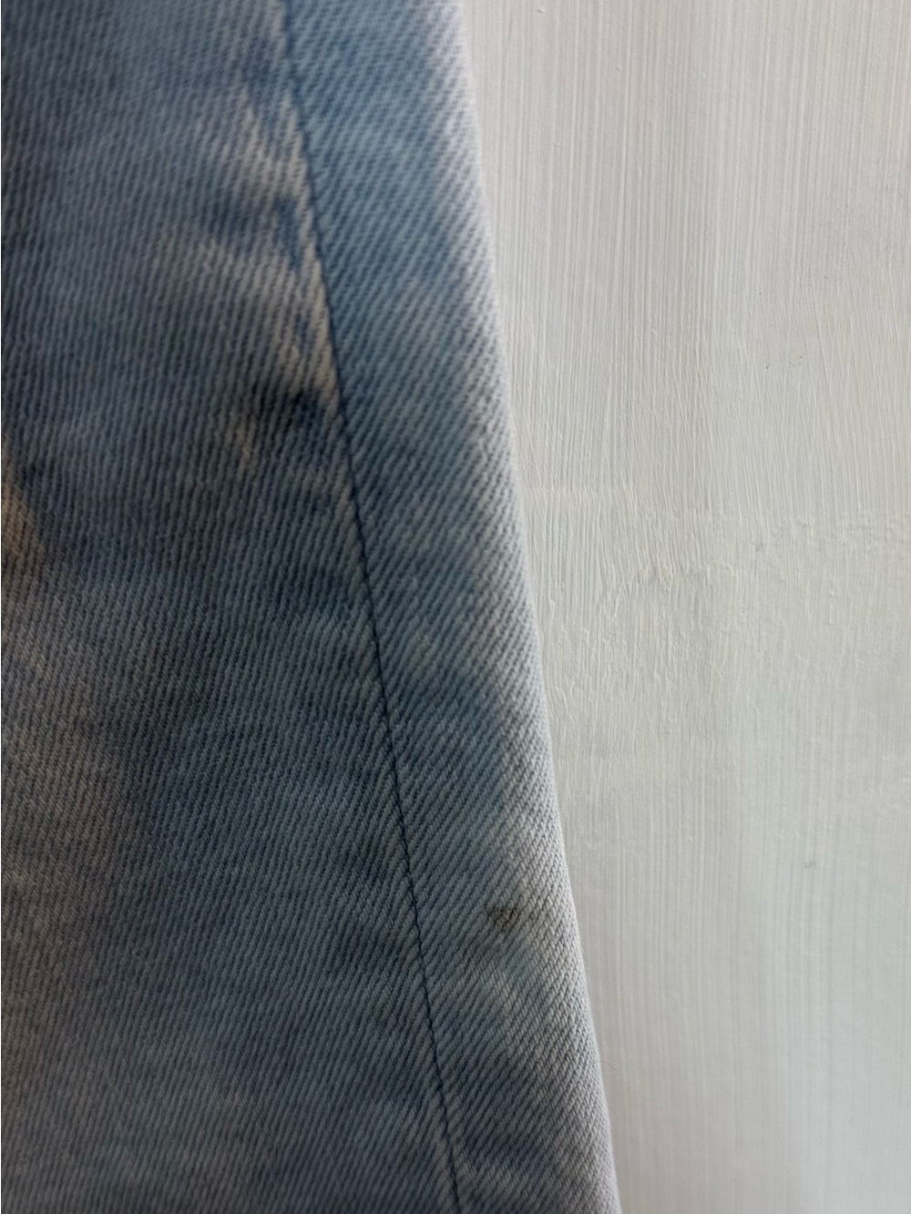 Abercrombie & Fitch Light Blue Ankle Ultra High Rise Straight Leg Jeans - Picture 6 of 16